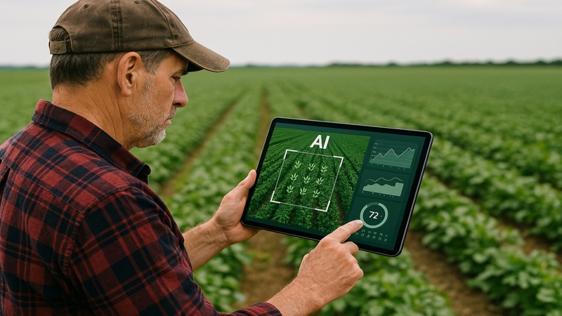 AI and machine learning technology for agricultural insights